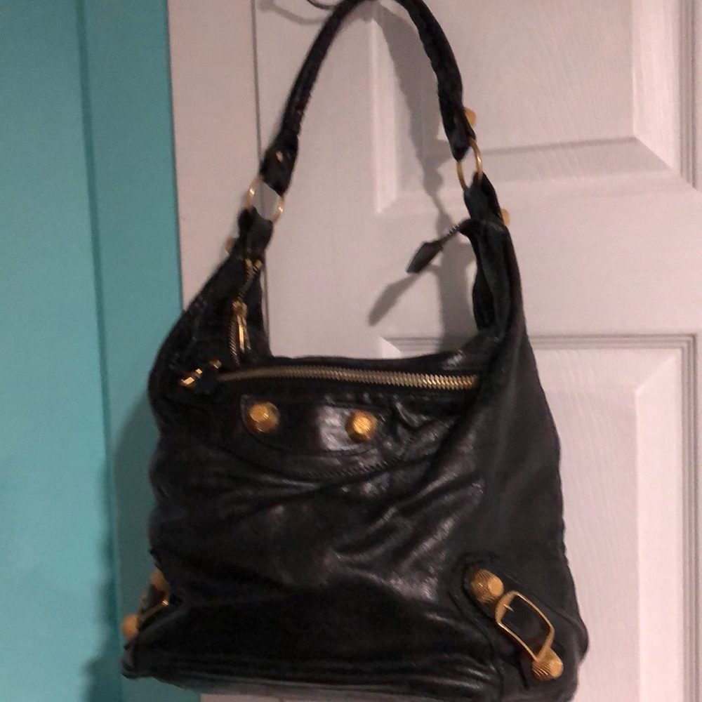 HTF  Balenciaga black hobo